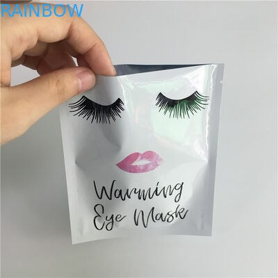 তাপ সীল অ্যালুমিনিয়াম ফয়েল চামড়া কেয়ার নমুনা মুখের ক্রিম জন্য প্লাস্টিকের খামচি ব্যাগ