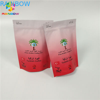 প্লাস্টিক স্ট্যান্ড আপ পাউচ ফয়েল পচ প্যাকেজিং গ্যাভের প্রিন্টিং হালকা প্রুফ এফডিএ অনুমোদন