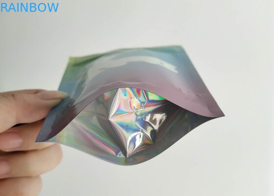 গন্ধ প্রুফ প্লাস্টিক পাইচ প্যাকেজিং আগাছা Runtz ব্যাগ পরিষ্কারভাবে উইন্ডো সঙ্গে গুরত্বপূর্ণ মুদ্রণ