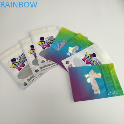 Mylar Runtz সিল প্লাস্টিকের ব্যাগ ক্যানভাস হিম প্যাকেজিং জন্য কাস্টম মুদ্রিত