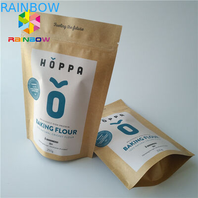 স্যান্ড্যাক খাদ্য প্যাকেজিং ব্যাগ স্ট্যান্ড আপ জিপ লক পরিষ্কার প্লাস্টিকের পাউন্ড উইন্ডো সঙ্গে স্বচ্ছ