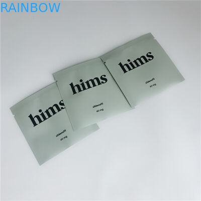 খাদ্য সংগ্রহস্থল প্লাস্টিকের পাইচ প্যাকেজিং মুদ্রিত ফয়েল রেখাযুক্ত দৃঢ় সীল সাফ জিপ লক