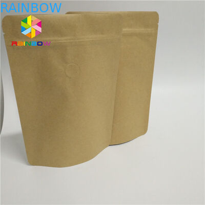 গন্ধ প্রুফ পেপার বক্স প্যাকেজিং স্পষ্ট ফ্রন্ট সঙ্গে পাউপ Ziplock তাপ সীল স্ট্যান্ড