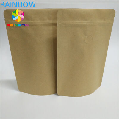 গন্ধ প্রুফ পেপার বক্স প্যাকেজিং স্পষ্ট ফ্রন্ট সঙ্গে পাউপ Ziplock তাপ সীল স্ট্যান্ড