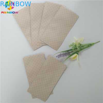 কাস্টম মুদ্রণ ফয়েল পচ প্যাকেজিং জিপলক শুকনো ফল জন্য তিনটি সীলমোহর ব্যাগ