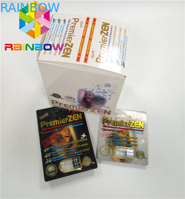 প্রিমিয়ামজেন ব্লিস্টার কার্ড প্যাকেজিং কাস্টম চাইল্ড রেসিস্ট্যান্ট বোটন লক 3 ডি কার্ড পেপার বক্স