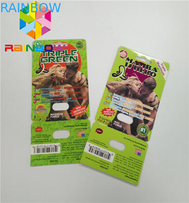 প্রিমিয়ামজেন ব্লিস্টার কার্ড প্যাকেজিং কাস্টম চাইল্ড রেসিস্ট্যান্ট বোটন লক 3 ডি কার্ড পেপার বক্স