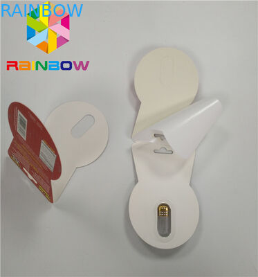 3 ডি লেন্টিকুলার প্যাকেজিং বোরো ব্র্যান্ড পেপার কার্ড বক্স একক ডাবল হোল বোতল সহ