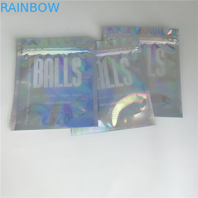 Ziplock অঙ্গরাগ প্যাকেজিং ব্যাগ চকচকে 3 পক্ষ্ম এক্সটেনশান আঠালো জন্য সিল