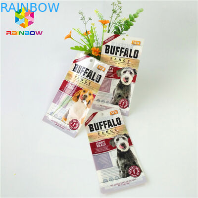 চকচকে শেষ পর্যন্ত Ziplock ব্যাগ তিন পার্শ্বযুক্ত সীল উইন্ডো ফ্লেক্সিবল প্যাকেজিং স্ট্যান্ড