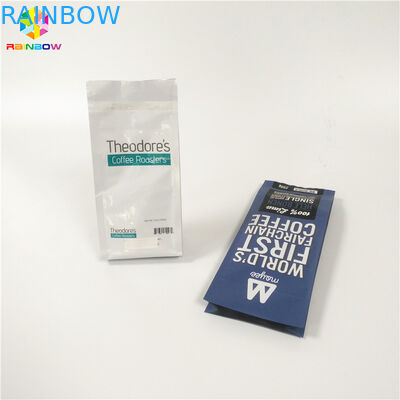 কফির বীজ পাউডার প্যাকেজিং মুদ্রিত স্ট্যান্ড প্যাকেজিং শুকনো মটরশুটি প্যাকেজিং