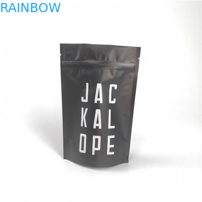 অ্যালুমিনিয়াম ফয়েল Ziplock স্ট্যান্ড আপ পাউচ, মুদ্রিত জিপলক ব্যাগ Gravnre মুদ্রণ