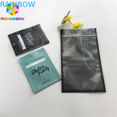 স্বচ্ছ পরিষ্কার ফ্রন্ট প্লাস্টিকের পাইচ প্যাকেজিং অ্যালুমিনিয়াম ফয়েল ফিরে আগাছা Mylar ব্যাগ