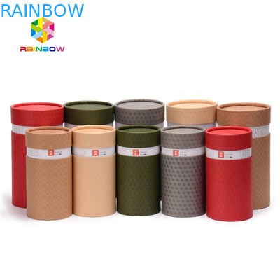 রিসাইকেল মুদ্রিত CBD বোতল কাগজ বক্স প্যাকেজিং কার্ডবোর্ড কাগজ টিউব স্তরিত উপাদান