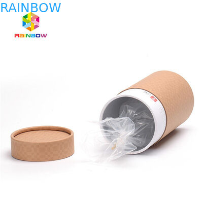 রিসাইকেল মুদ্রিত CBD বোতল কাগজ বক্স প্যাকেজিং কার্ডবোর্ড কাগজ টিউব স্তরিত উপাদান