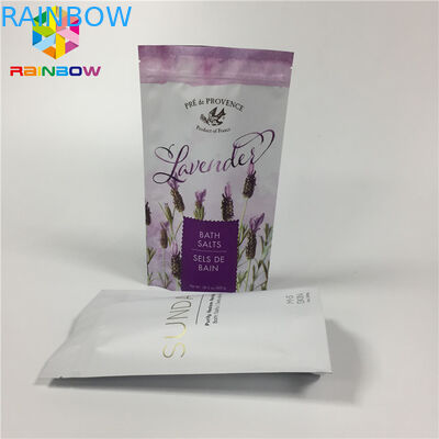 ম্যাট অ্যালুমিনিয়াম ফয়েল ল্যামিনেট শুকনো খাদ্য প্যাকেজ জন্য আপ জipper পাউন্ড ব্যাগ