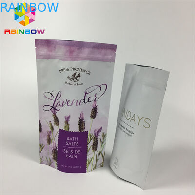 ম্যাট অ্যালুমিনিয়াম ফয়েল ল্যামিনেট শুকনো খাদ্য প্যাকেজ জন্য আপ জipper পাউন্ড ব্যাগ