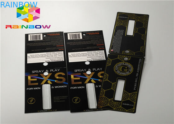 প্লাস্টিক বোতল ফোস্কা কার্ড পুরুষ বর্ধনশীল পিলস 3 ডি কার্ড / প্রদর্শন বাক্স থেকে প্যাকিং ঢোকান