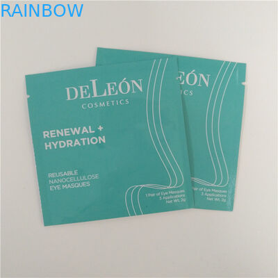 সম্পূর্ণ রঙিন মুদ্রণ স্ট্যান্ড আপ জipper পাouch ব্যাগ পুনর্ব্যবহারযোগ্য চোখের Masques প্যাকেজিং