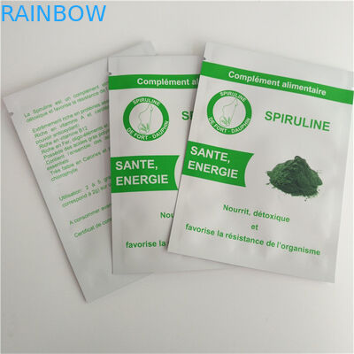 অ্যালুমিনিয়াম ফয়েল খাদ্য গ্রেড স্ট্যান্ড আপ পাউচ তিন সাইড সীল ইকো কফি পাউডার ব্যাগ