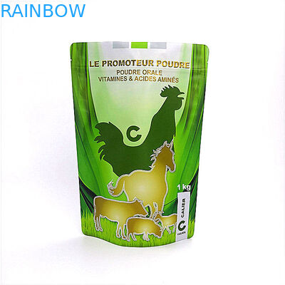 Moistureproof প্লাস্টিকের পাইচ প্যাকেজিং ছাগলছানা ব্যাগ গ্রিপ সীল অ্যালুমিনিয়াম ফয়েল Doypack