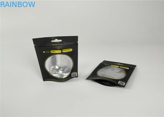 গন্ধ প্রুফ প্লাস্টিক পাইচ প্যাকেজিং 3.5 জি ম্যাট তেল প্যারিস OG পরিষ্কারভাবে উইন্ডো সঙ্গে