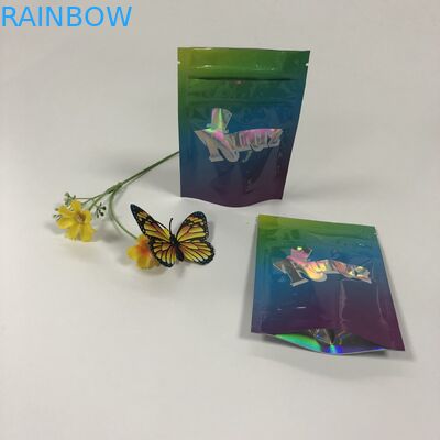 ডাবল জিমার ফয়েল পচ প্যাকেজিং প্যাকেজিং কুকি জন্য Mylar Runtz প্লাস্টিকের প্লাস্টিক