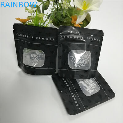 শিশু প্রতিরোধী প্যাকেজিং গন্ধ প্রুফ জীপার Runtz 3.5g Mylar আগাছা প্যাকেজিং ব্যাগ