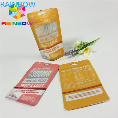 পুনর্ব্যবহারযোগ্য প্লাস্টিক স্ট্যান্ড আপ জipper পাউচ ব্যাগ ম্যাট সামনে পরিষ্কার উইন্ডো দিয়ে শেষ