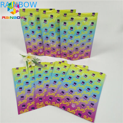 জipper ফয়েল প্যাকেজিং ব্যাগ Runtz আগাছা কুকি Runtz জঙ্গল ছেলেরা প্লাস্টিক Mateial