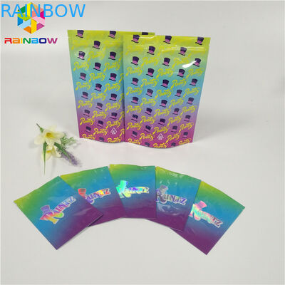 গন্ধ প্রুফ ফয়েল পচ প্যাকেজিং Runtz ব্যাগ কুকি / পিল / আঠালো Bear অ্যাপ্লিকেশন