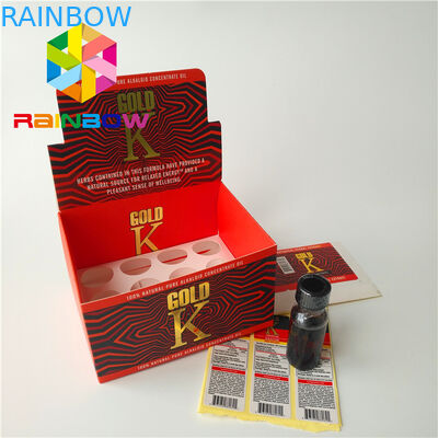 ম্যাট সারফেস হার্বাল ধূপ প্যাকেজিং বক্স সিগার তামাক লেপা কাগজ বাক্স শেষ