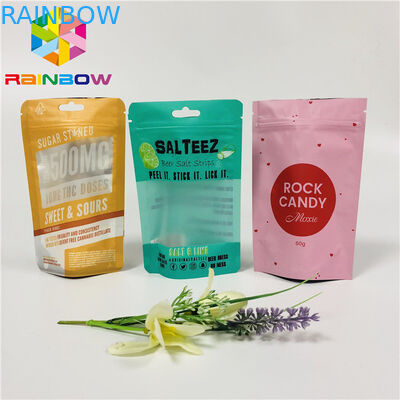 খাদ্য গ্রেড প্লাস্টিকের পাইচ প্যাকেজিং স্তরিত স্ট্যান্ড আপ জipper পাউন্ড কাস্টমাইজড লোগো