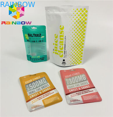 আর্দ্রতা ব্যারিয়ার অ্যালুমিনিয়াম ফয়েল দাঁড়ানো পাউন্ড ব্যাগ কফি বীন Ziplock প্লাস্টিক