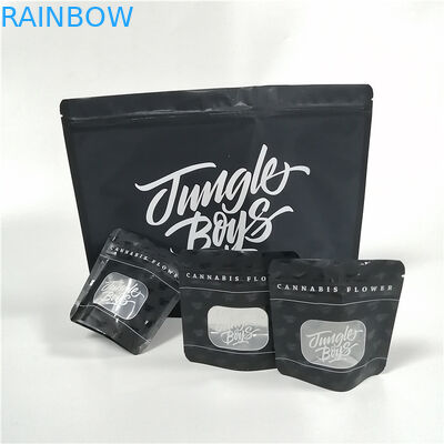 টেকসই ভেষজ ধূপ প্যাকেজিং Ziplock প্লাস্টিক ব্যাগ Mylar আগাছা স্ট্যান্ড আপ Pouches