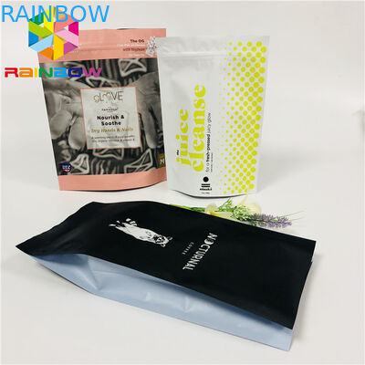 অ্যালুমিনিয়াম ফয়েল চা প্যাকেজিং পাউচ স্ট্যান্ড আপ বাচ্চাদের প্রুফ কাস্টমাইজড মুদ্রিত