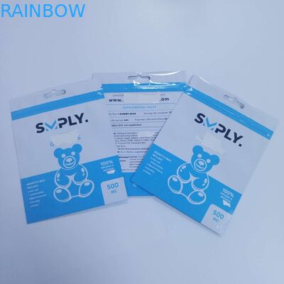 শিশু প্রতিরোধী হার্বাল ধূপ প্যাকেজিং সিপিডি ব্যাগ ক্যাপসুলের জন্য ফয়েল গ্রাভেন্রে মুদ্রণ