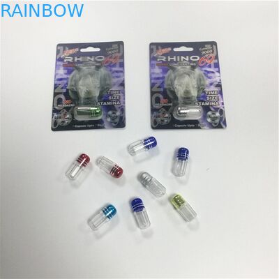 মিনি প্লাস্টিক পিএস বোতল ব্লিস্টার প্যাক প্যাকেজিং গহ্বর 69 পিills ক্যাপসুল বুলেট আকার কনটেইনার