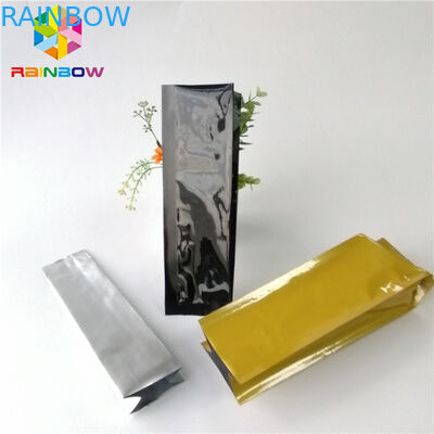 রিসিবলযোগ্য অ্যালুমিনিয়াম ফয়েল স্ট্যান্ড আপ পাউচ 12oz 16oz সাইড গাসেট রোস্ট কফি চা ব্যাগ