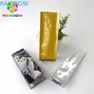 রিসিবলযোগ্য অ্যালুমিনিয়াম ফয়েল স্ট্যান্ড আপ পাউচ 12oz 16oz সাইড গাসেট রোস্ট কফি চা ব্যাগ