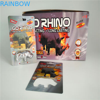 স্লাইড ব্লিস্টার প্যাক প্যাকেজিং সন্নিবেশ কার্ড পুরুষ বর্ধনশীল পিল 3 ডি কার্ড প্যাকেজিং ব্যাগ