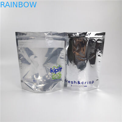 লেসার ফিল্ম কসমেটিক প্যাকেজিং ব্যাগ স্ট্যান্ড আপ পাউন্ড কাস্টমাইজড লোগো মুদ্রণ টেকসই