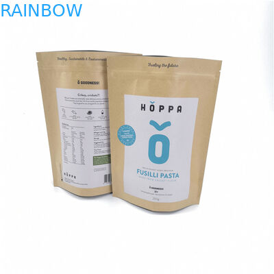 পুনর্ব্যবহারযোগ্য খসড়া কাস্টমাইজড কাগজ ব্যাগ প্যাকেজিং খাদ্যের জন্য টেকসই লেবেল টেকসই