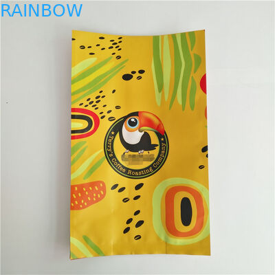 চার সাইড সীলমোহর ফয়েল পচ প্যাকেজিং প্লাস্টিক তাত্ক্ষনিক কফি পাওয়ার Sachet চা প্যাকেজ