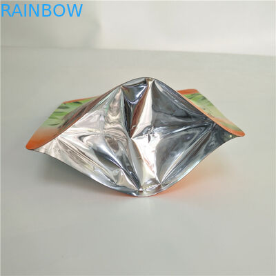 তাপ সীল প্লাস্টিকের পাইচ প্যাকেজিং roasted কফি বীজ পাউডার ব্যাগ Ziplock সঙ্গে