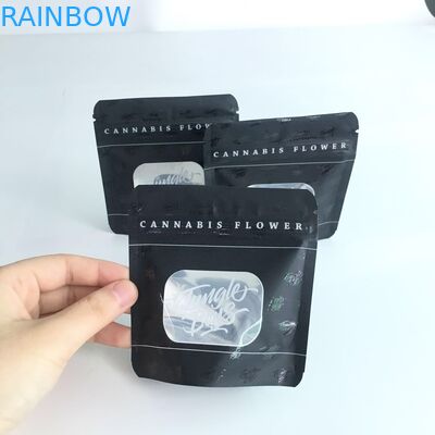 কাস্টম মুদ্রিত মাইলার জিপ প্লাস্টিকের ব্যাগ গন্ধ প্রমাণ প্রমাণযোগ্য শিশু প্রুফ স্ট্যান্ড আপ