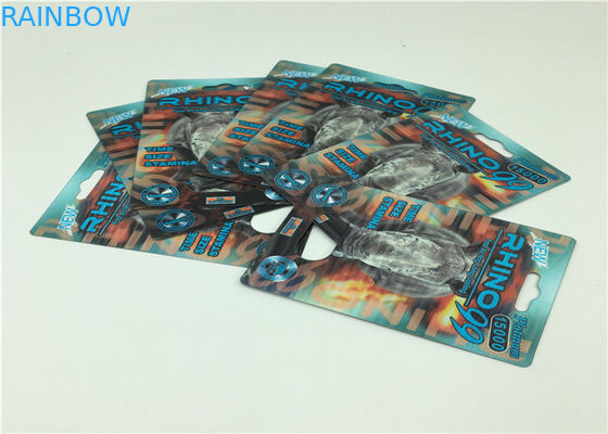 পুরুষের জন্য টেকসই পেপার কার্ড প্যাকেজিং প্রাকৃতিক পারফরমেন্স সেক্স পিলস উন্নত