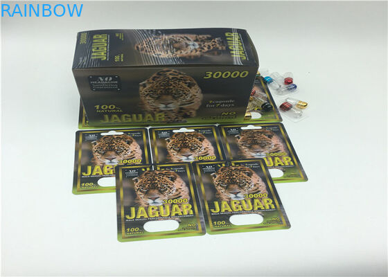 ব্ল্যাক ব্লিস্টার কার্ড প্যাকেজিং FX 35000 সিরিজ ডিসপ্লে পেপার বক্স পুরুষ উন্নত পিলস