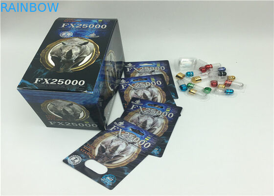 ব্ল্যাক মamba 3 ডি ইফেক্ট ব্লিস্টার কার্ড প্যাকেজিং ক্যাপসুল সেক্স পিল কাস্টমাইজড ডিজাইন