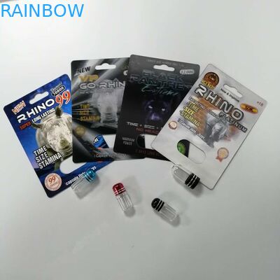 যৌন বর্ধনশীল পিলেস ব্লিস্টার কার্ড প্যাকেজিং রাহিন 69 আর্দ্রতা প্রুফ পুনর্ব্যবহারযোগ্য